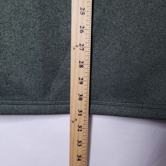 Vineyard Vines Mountain Sweater Mens Large Green Fleece 1/4 Zip Pullover - Picture 7 of 12
